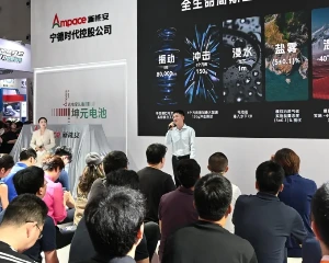 选电摩认准坤元电池，新能安闪耀亮相中国摩博会！