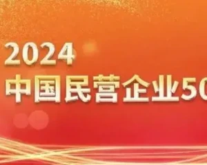 宗申、雅迪、万丰登榜2024中国民营企业500强