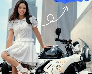 极致反差，宗申金卡纳妹子的飙萌日常