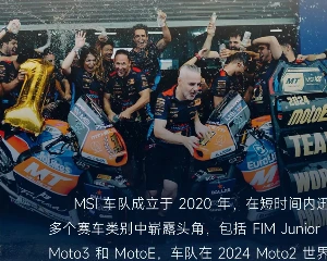 QJMOTOR正式签约冠军车队MSI