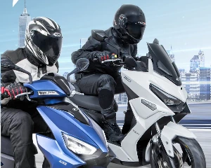 高燃冲刺再赢光阳新车！
