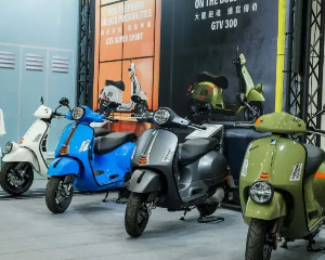 Vespa 首次亮相台北国际重机展