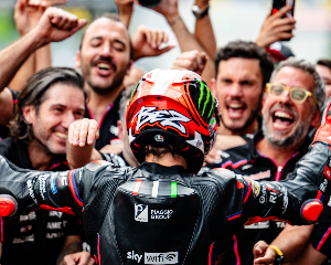 MotoGP奥地利大奖赛：Aprilia车队荣登领奖台